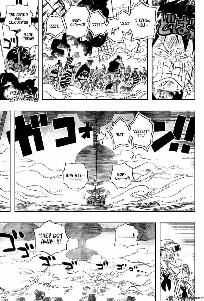 One Piece manga, chapter 548, page 17 of 22