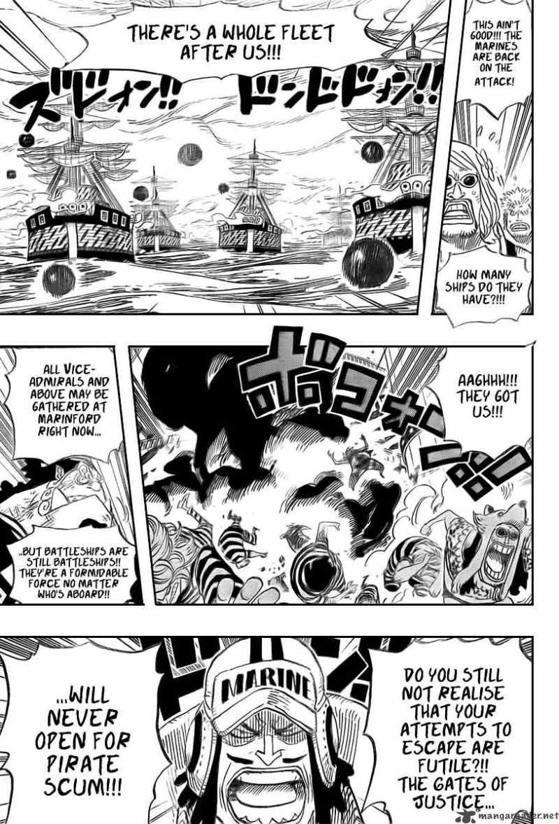 One Piece manga, chapter 548, page 6 of 22
