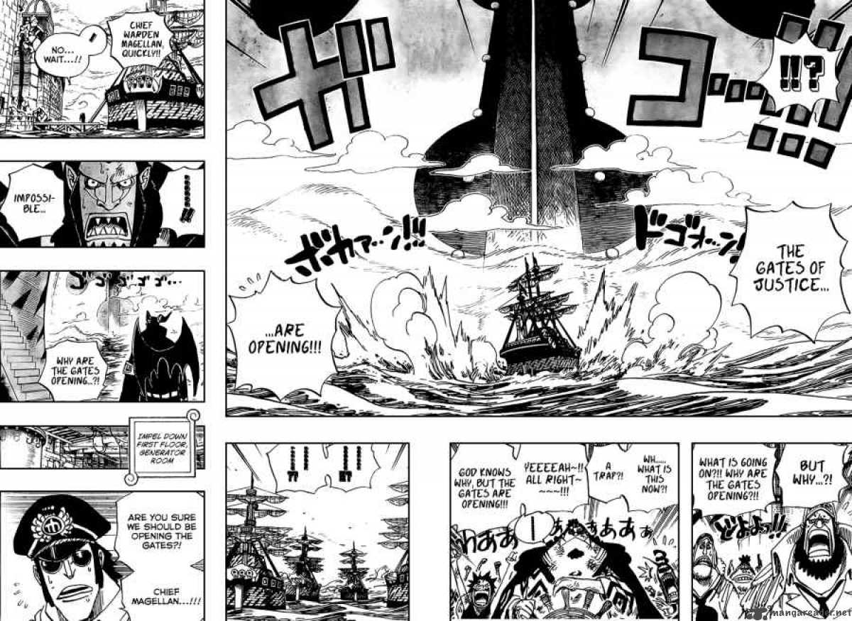 One Piece manga, chapter 548, page 9 of 22