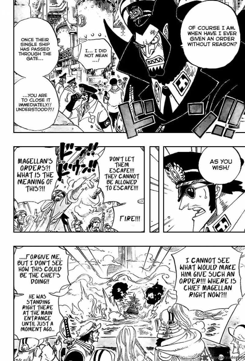 One Piece manga, chapter 548, page 10 of 22