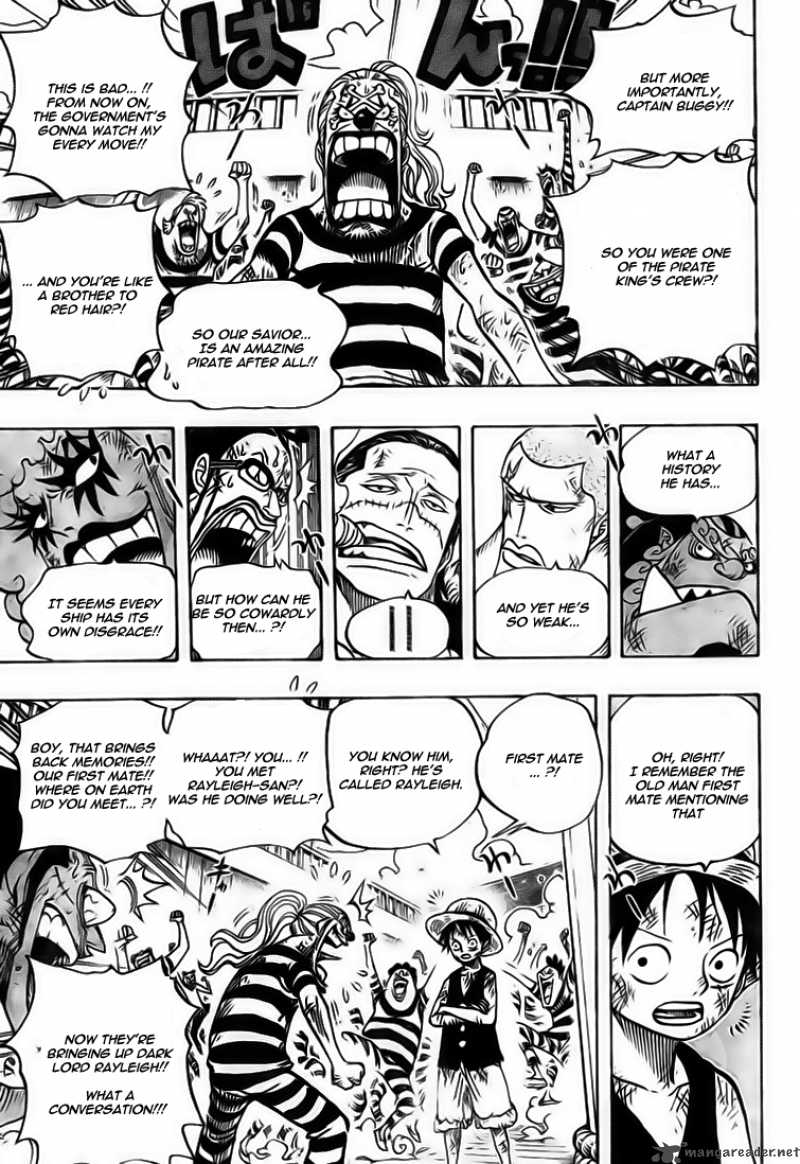 One Piece Chapter 549 page 13 - Chapter 549: Ship Sailing Forth