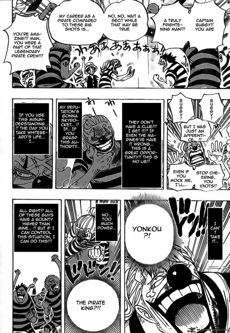 One Piece Chapter 549 page 14 - Chapter 549: Ship Sailing Forth