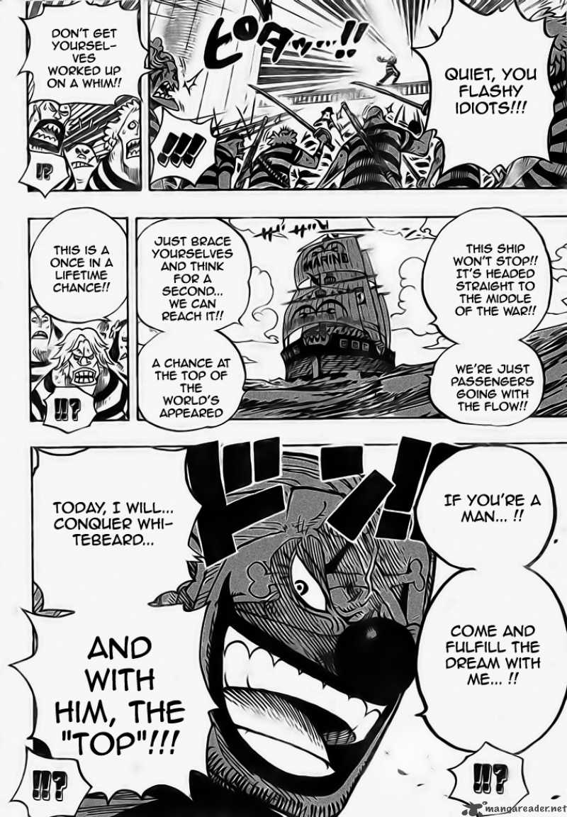One Piece Chapter 549 page 16 - Chapter 549: Ship Sailing Forth