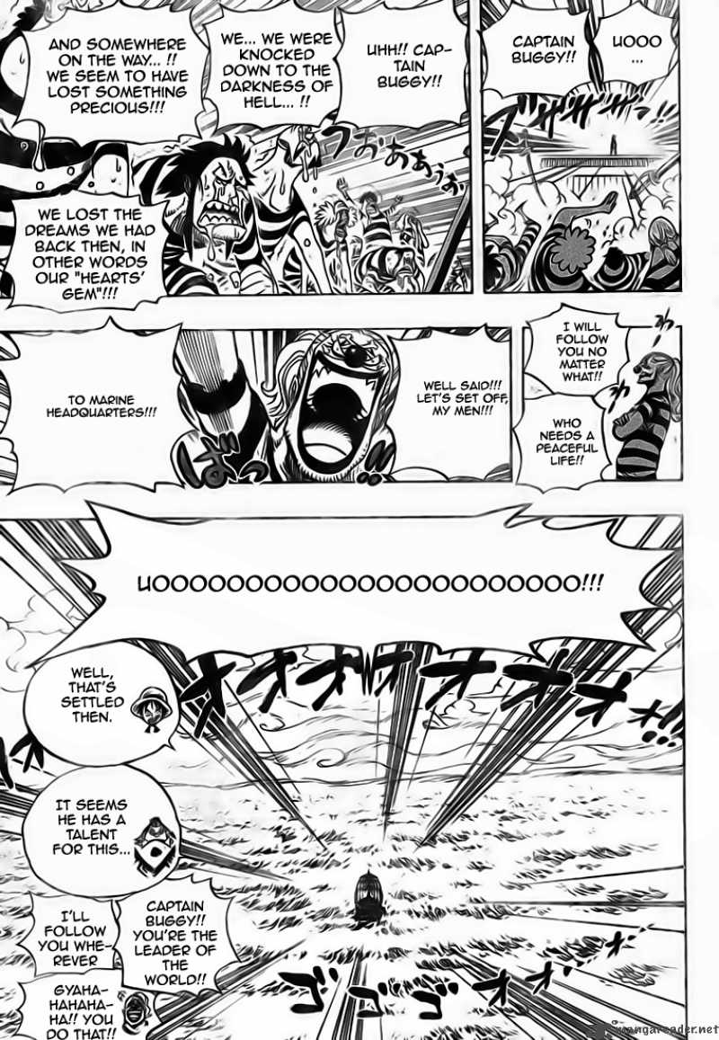One Piece Chapter 549 page 17 - Chapter 549: Ship Sailing Forth