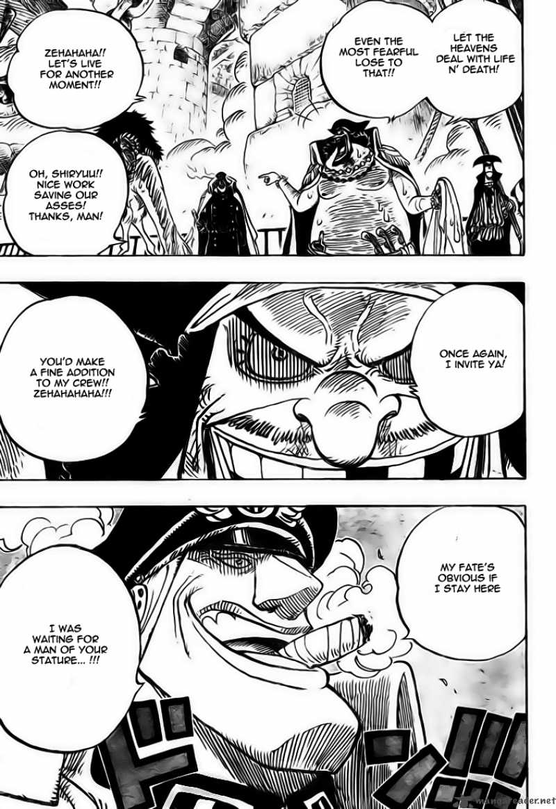 One Piece Chapter 549 page 3 - Chapter 549: Ship Sailing Forth