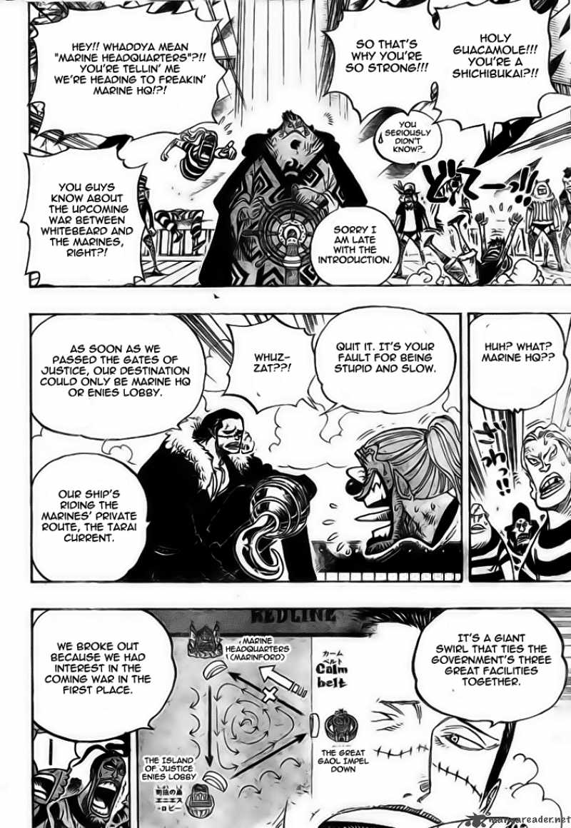 One Piece Chapter 549 page 8 - Chapter 549: Ship Sailing Forth
