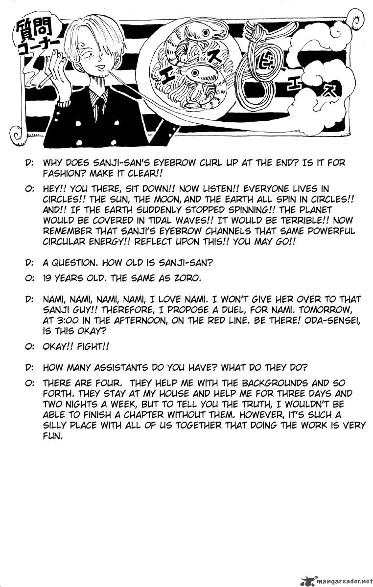 One Piece Chapter 55 page 20 - Chapter 55: Jungle Blood