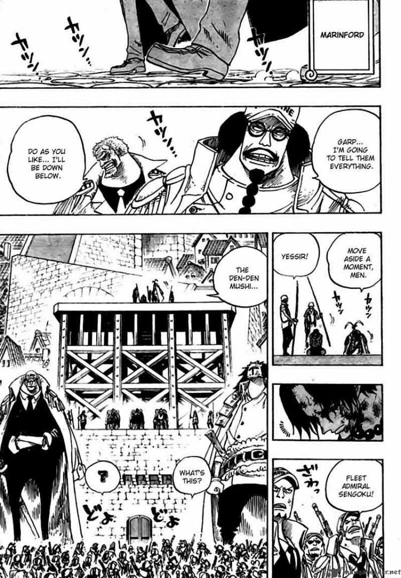 One Piece Chapter 550 page 10 - Chapter 550: Marine Headquarters