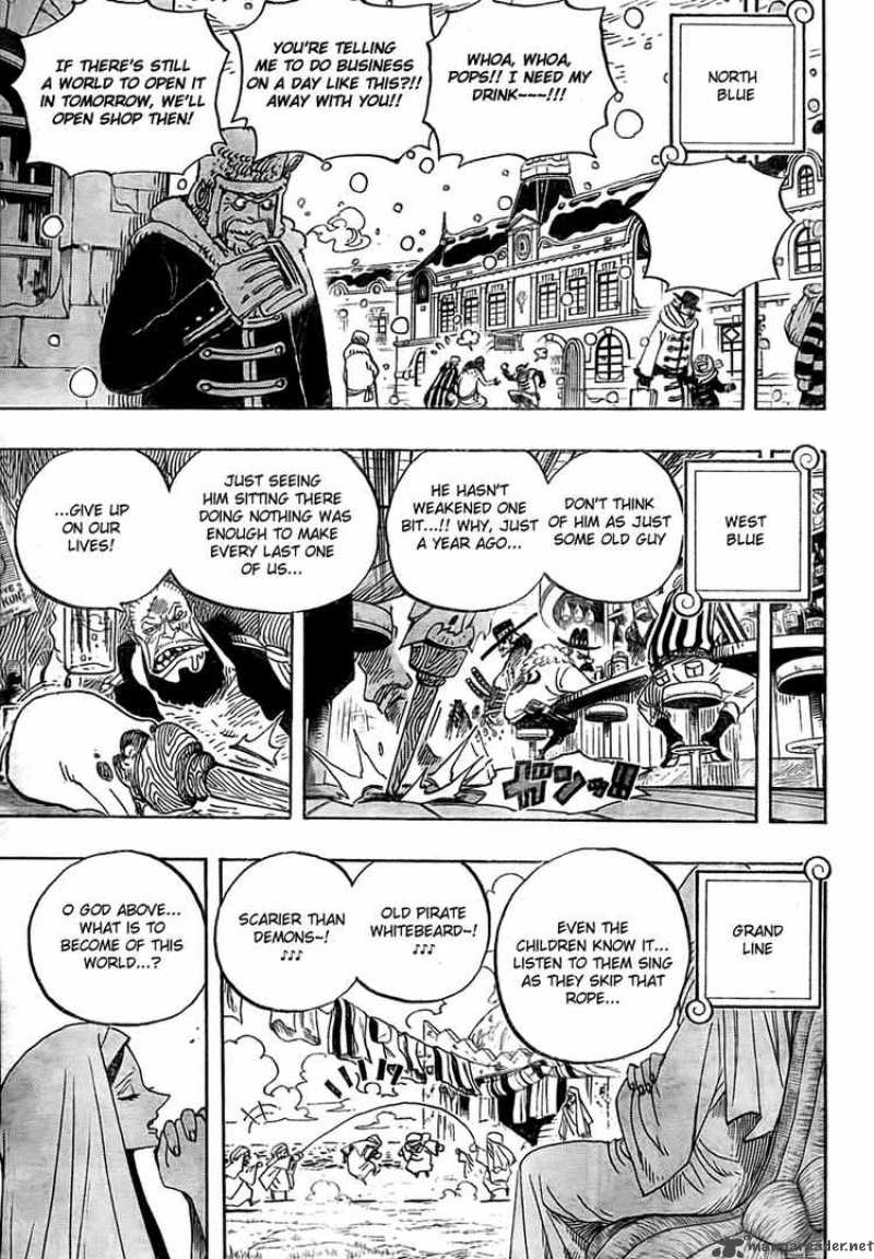 One Piece Chapter 550 page 3 - Chapter 550: Marine Headquarters