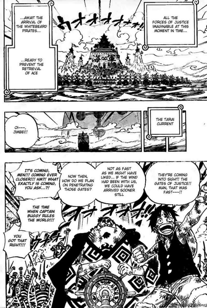 One Piece Chapter 550 page 9 - Chapter 550: Marine Headquarters