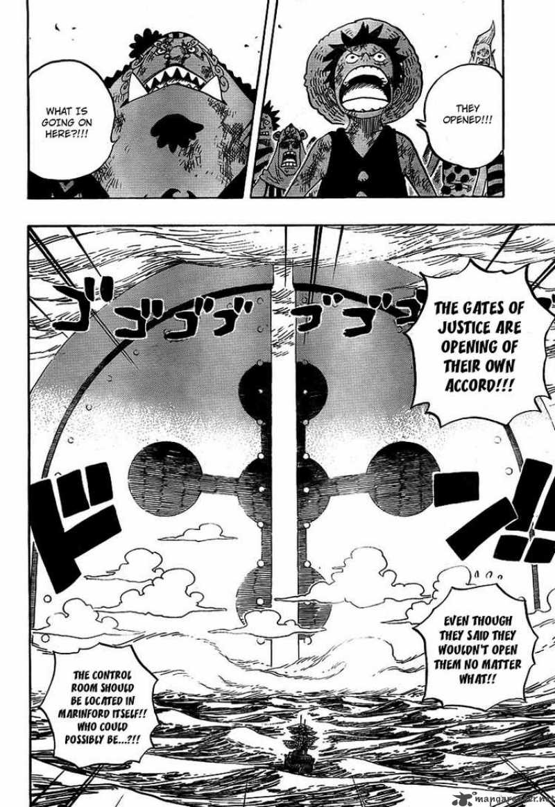One Piece Chapter 551 page 10 - Chapter 551: Whitebeard of the Four Emperors