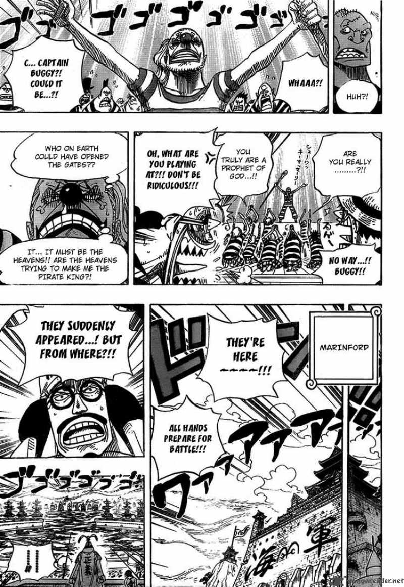 One Piece Chapter 551 page 11 - Chapter 551: Whitebeard of the Four Emperors