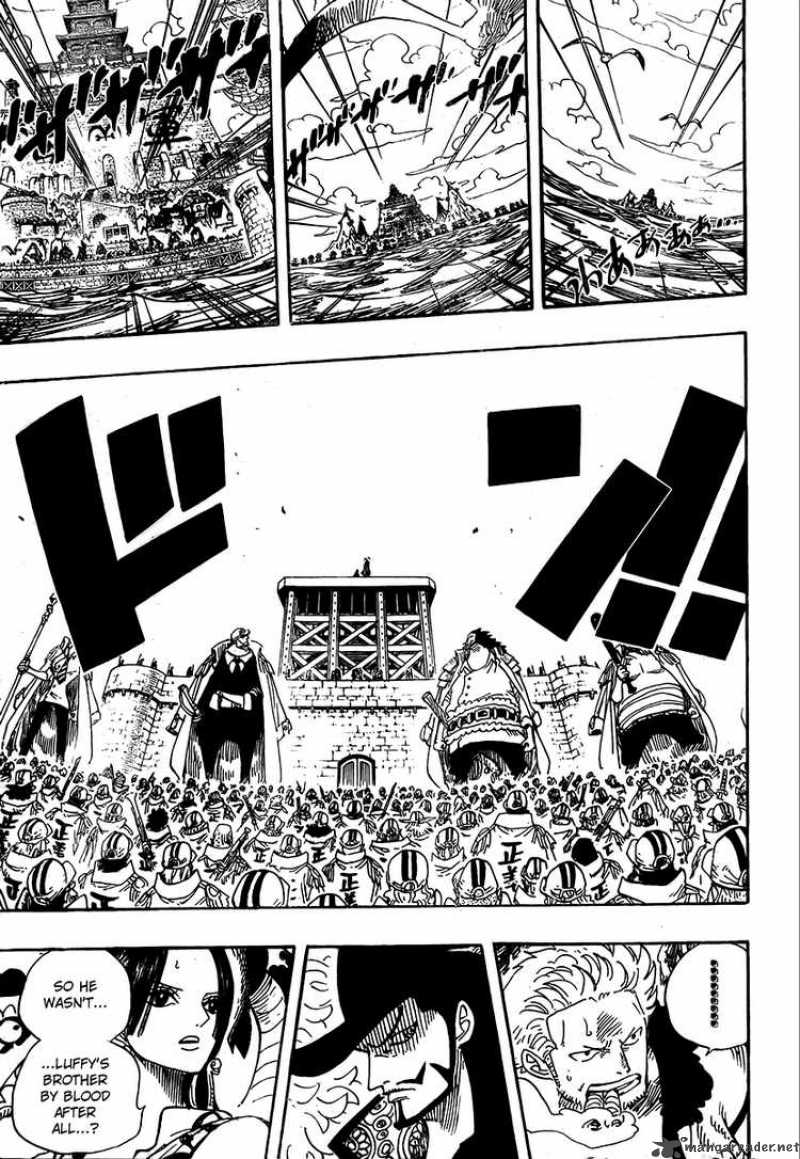One Piece Chapter 551 page 3 - Chapter 551: Whitebeard of the Four Emperors