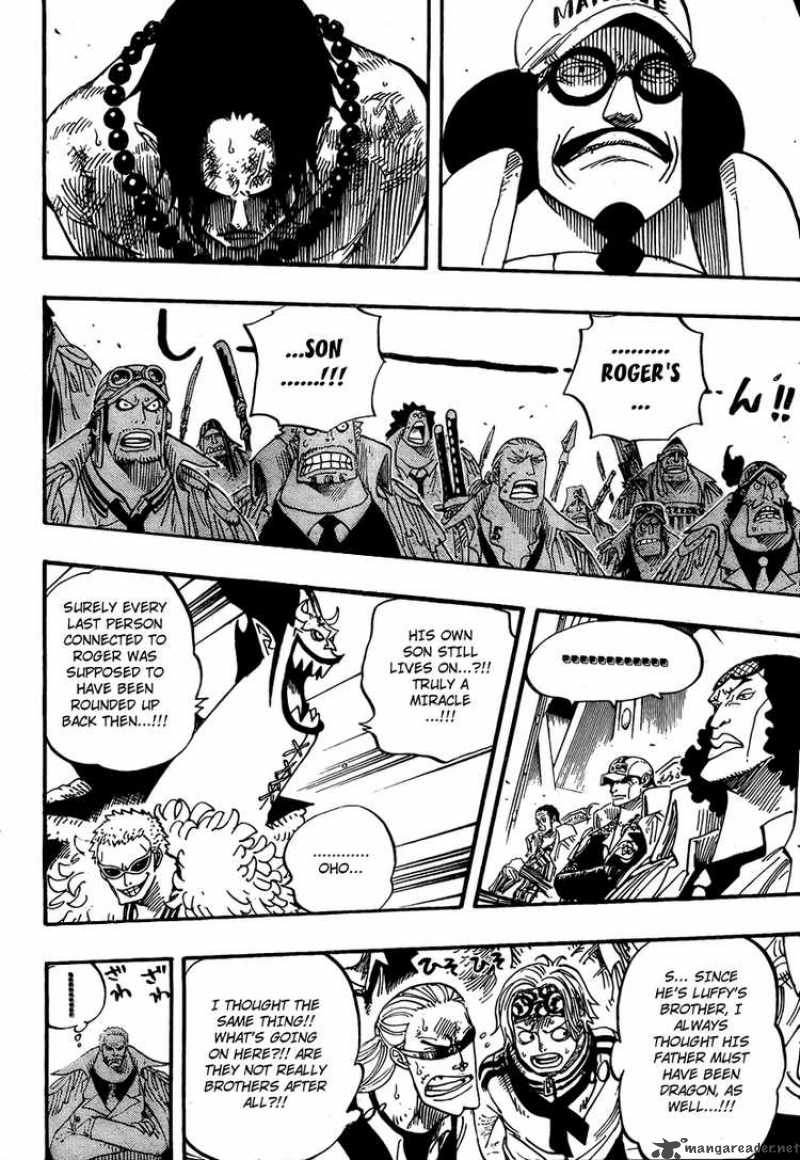 One Piece Chapter 551 page 4 - Chapter 551: Whitebeard of the Four Emperors