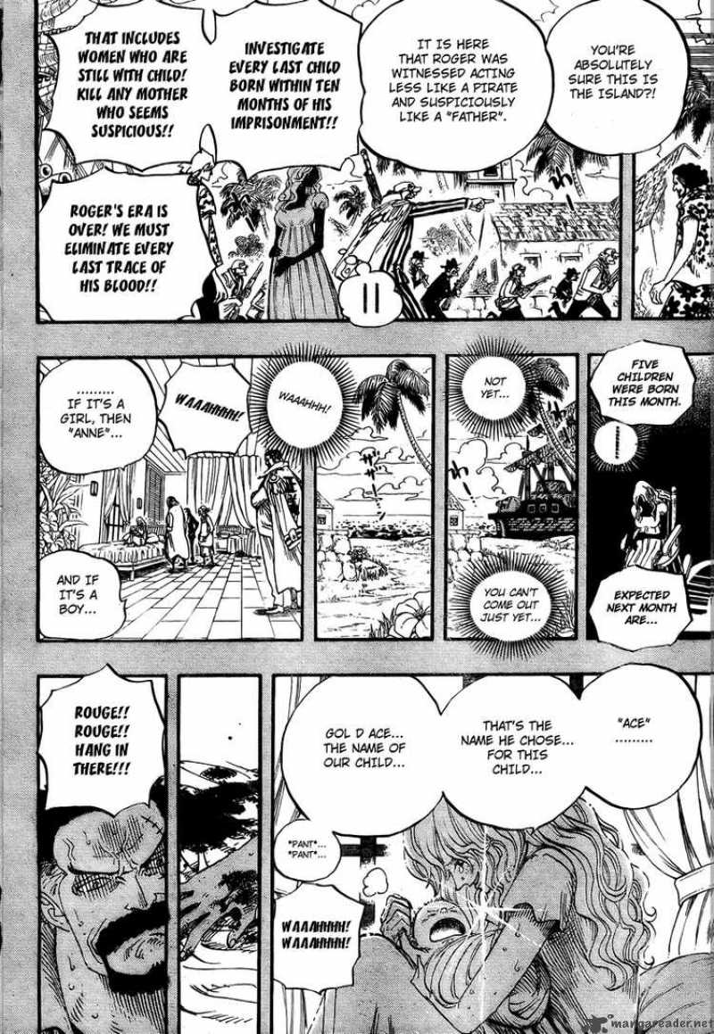 One Piece Chapter 551 page 6 - Chapter 551: Whitebeard of the Four Emperors