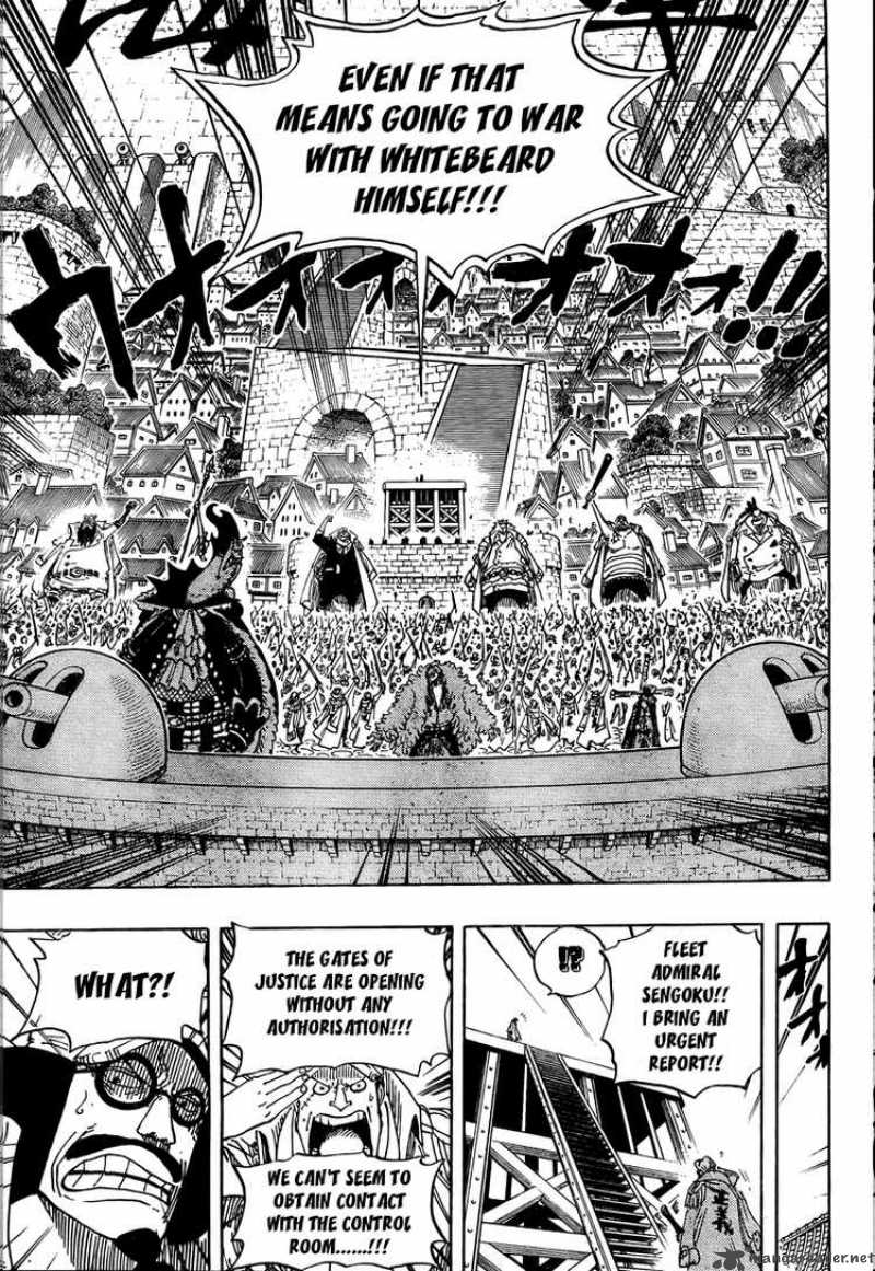 One Piece Chapter 551 page 9 - Chapter 551: Whitebeard of the Four Emperors