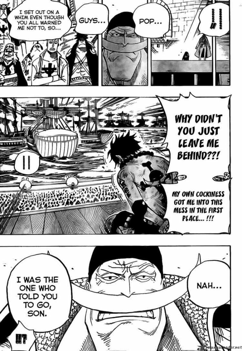One Piece manga, chapter 552, page 14 of 20