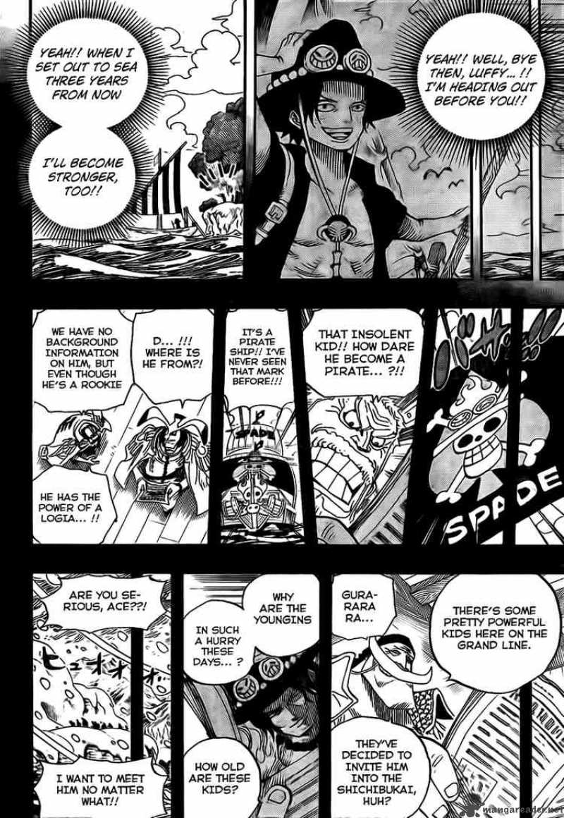 One Piece manga, chapter 552, page 5 of 20