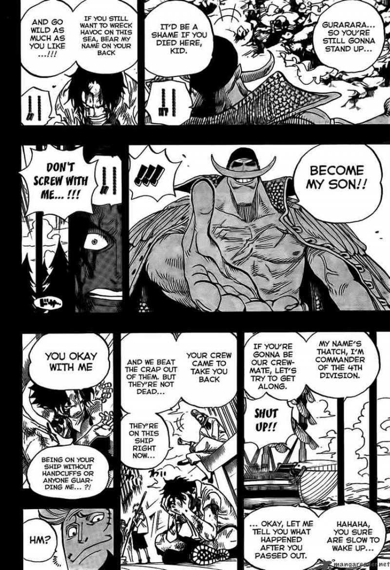 One Piece manga, chapter 552, page 9 of 20