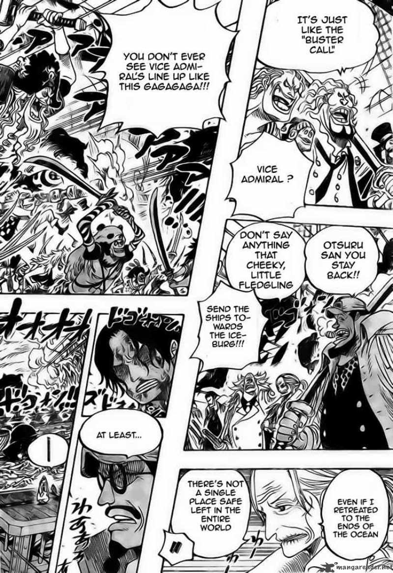 One Piece Chapter 553 page 11 - Chapter 553: Summit Battle