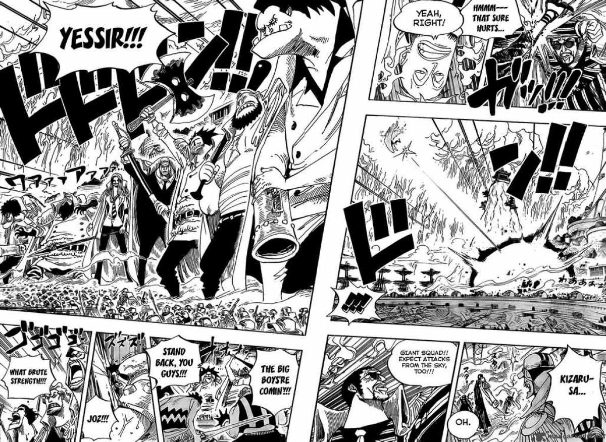 One Piece Chapter 554 page 3 - Chapter 554: Admiral Akainu