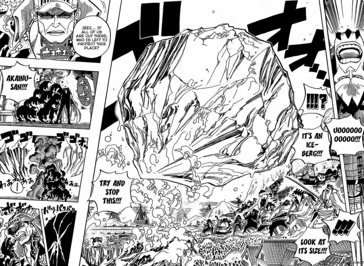 One Piece Chapter 554 page 4 - Chapter 554: Admiral Akainu