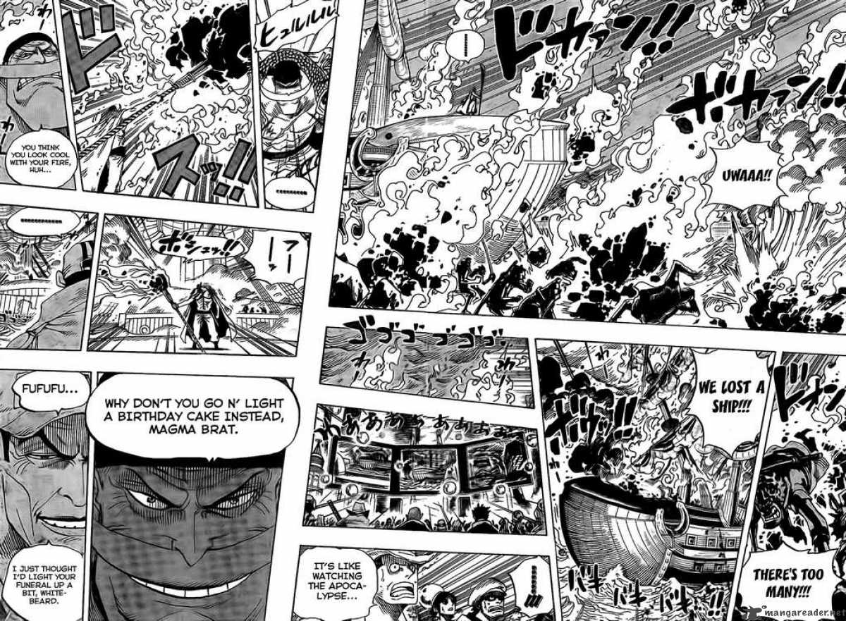 One Piece Chapter 554 page 6 - Chapter 554: Admiral Akainu