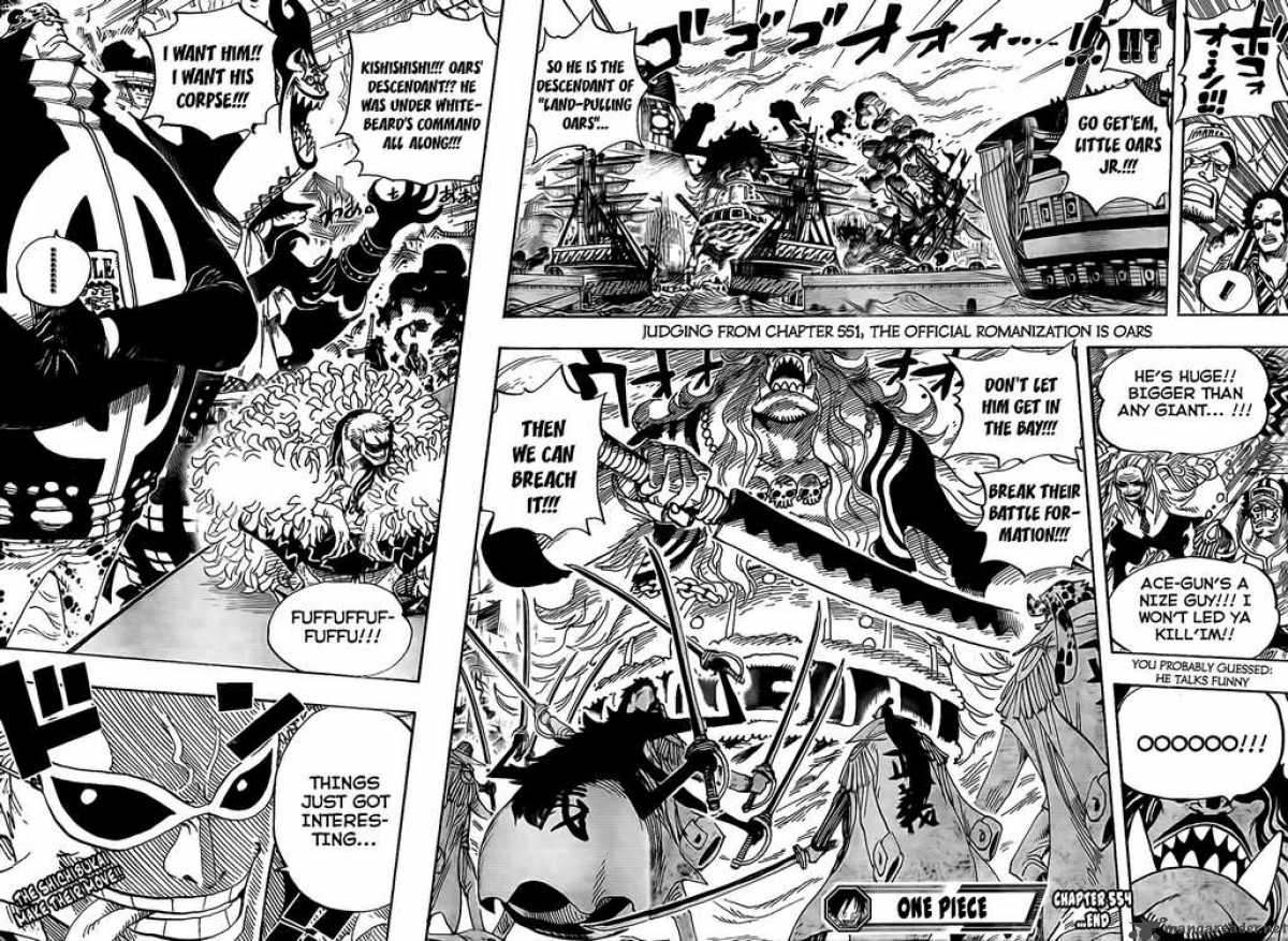 One Piece Chapter 554 page 8 - Chapter 554: Admiral Akainu