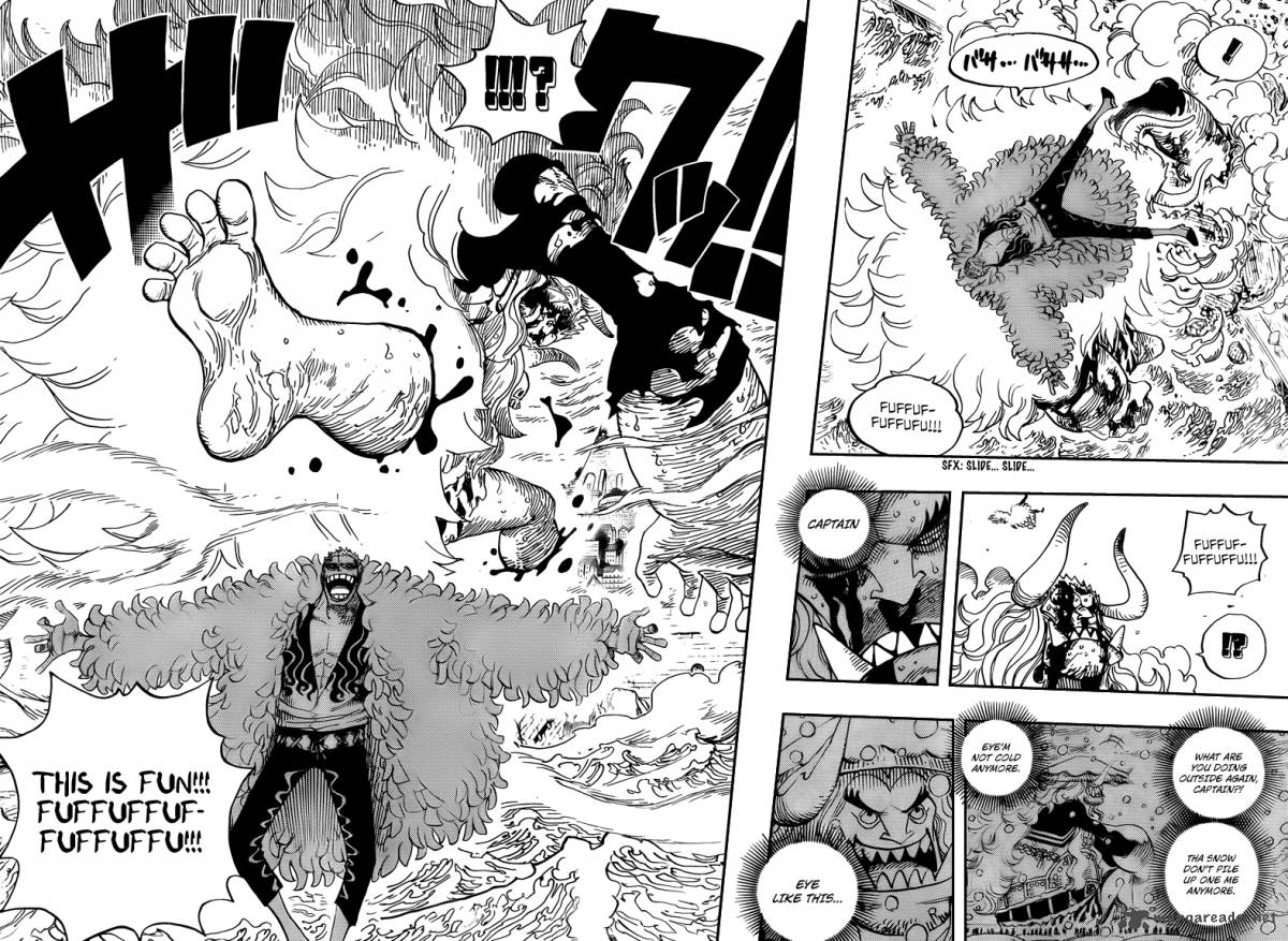 One Piece Chapter 555 page 10 - Chapter 555: Oars and the Kasa