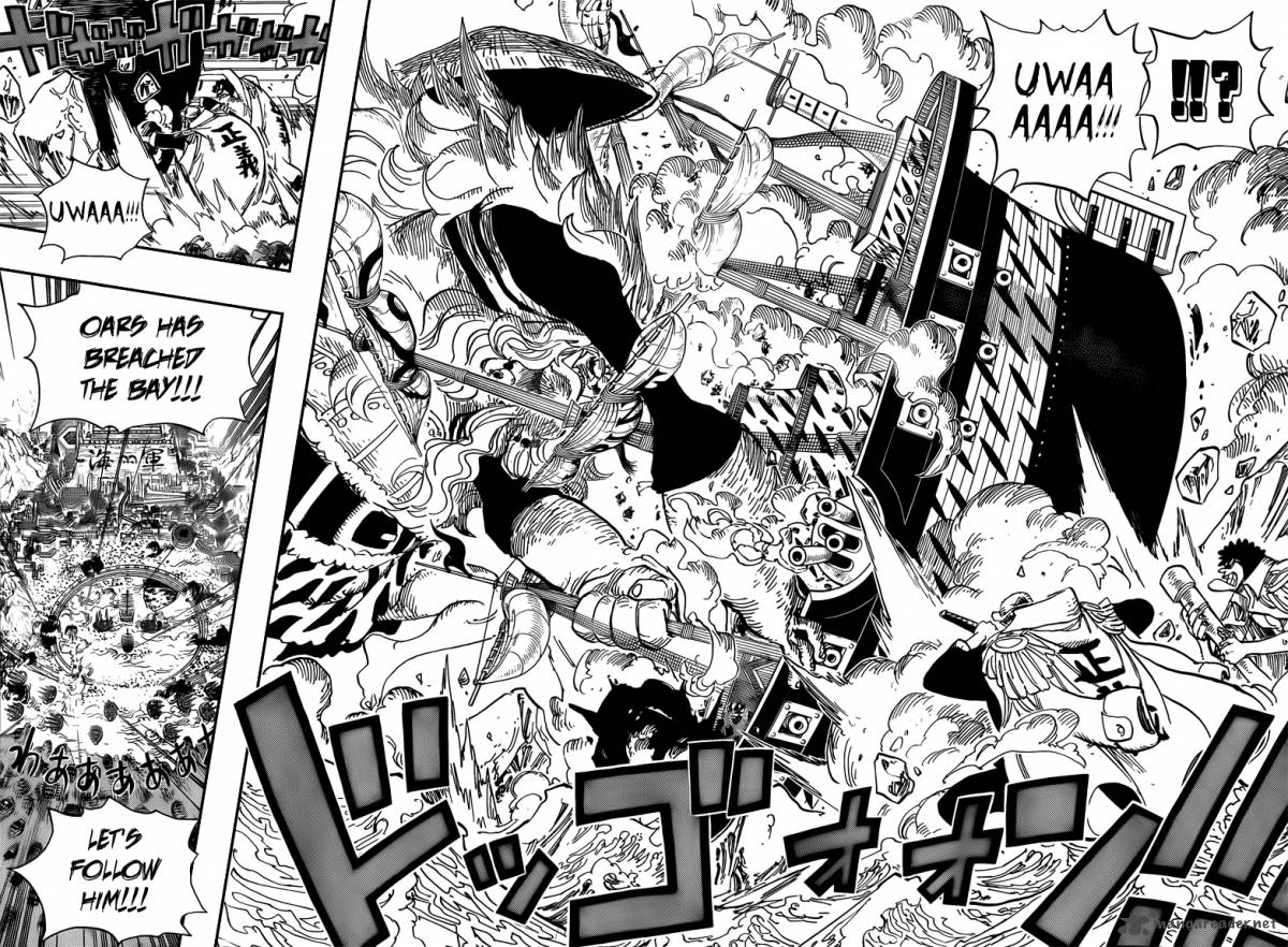 One Piece Chapter 555 page 3 - Chapter 555: Oars and the Kasa