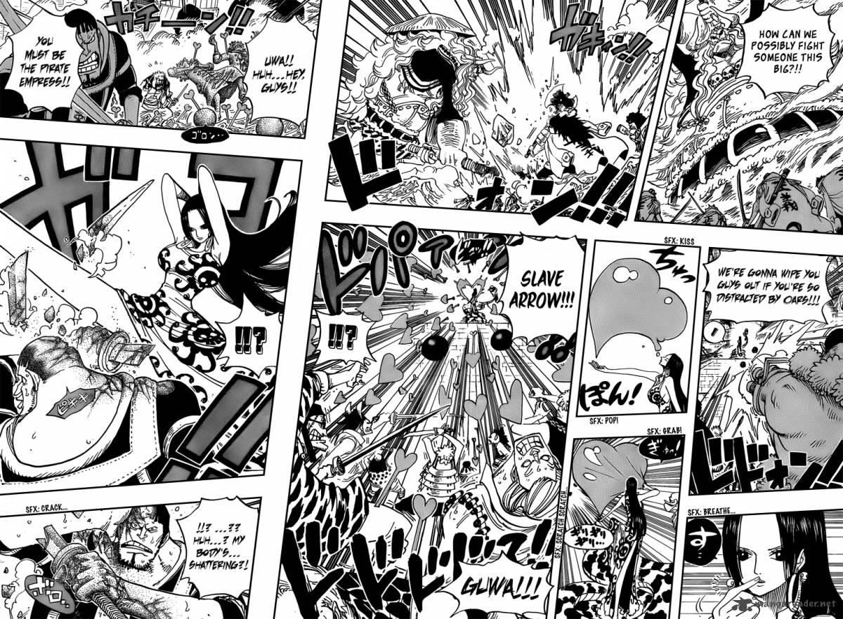 One Piece Chapter 555 page 5 - Chapter 555: Oars and the Kasa