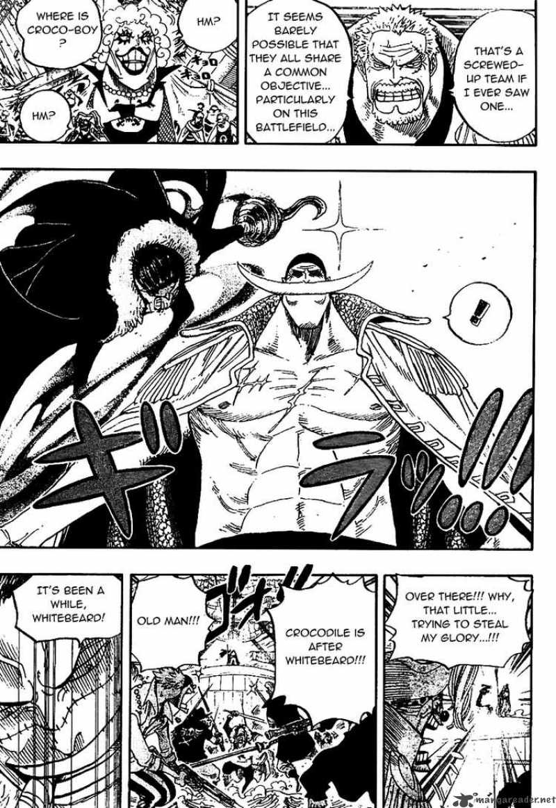 One Piece Chapter 557 page 12 - Chapter 557: Luffy and Whitebeard