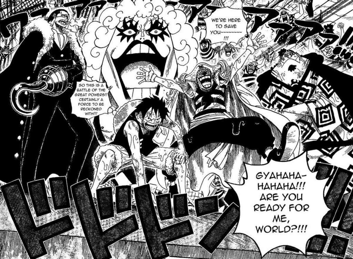 One Piece Chapter 557 page 8 - Chapter 557: Luffy and Whitebeard