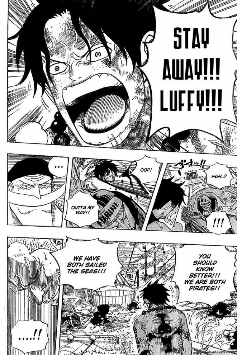 One Piece manga, chapter 558, page 9 of 17