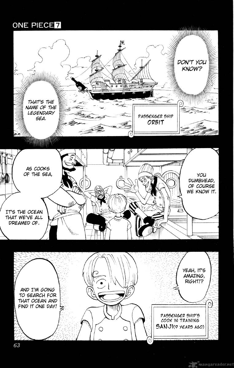 One Piece Chapter 56 page 17 - Chapter 56: No Way