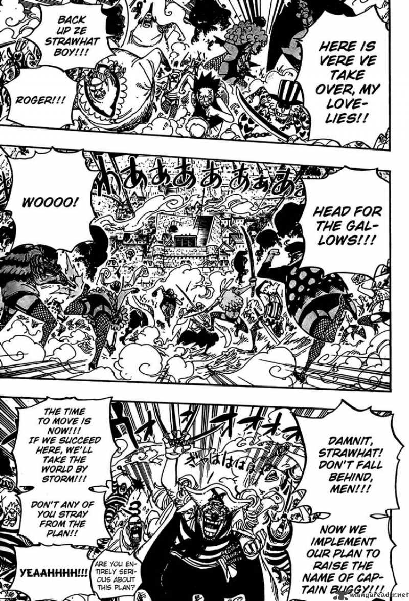 One Piece Chapter 560 page 10 - Chapter 560: Prisoners of Impel Down