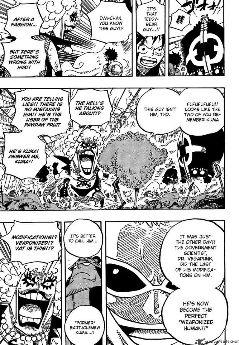One Piece Chapter 560 page 5 - Chapter 560: Prisoners of Impel Down