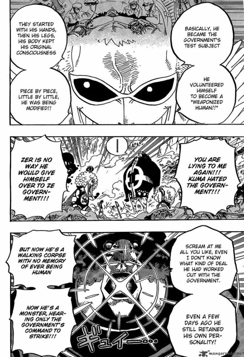One Piece Chapter 560 page 6 - Chapter 560: Prisoners of Impel Down