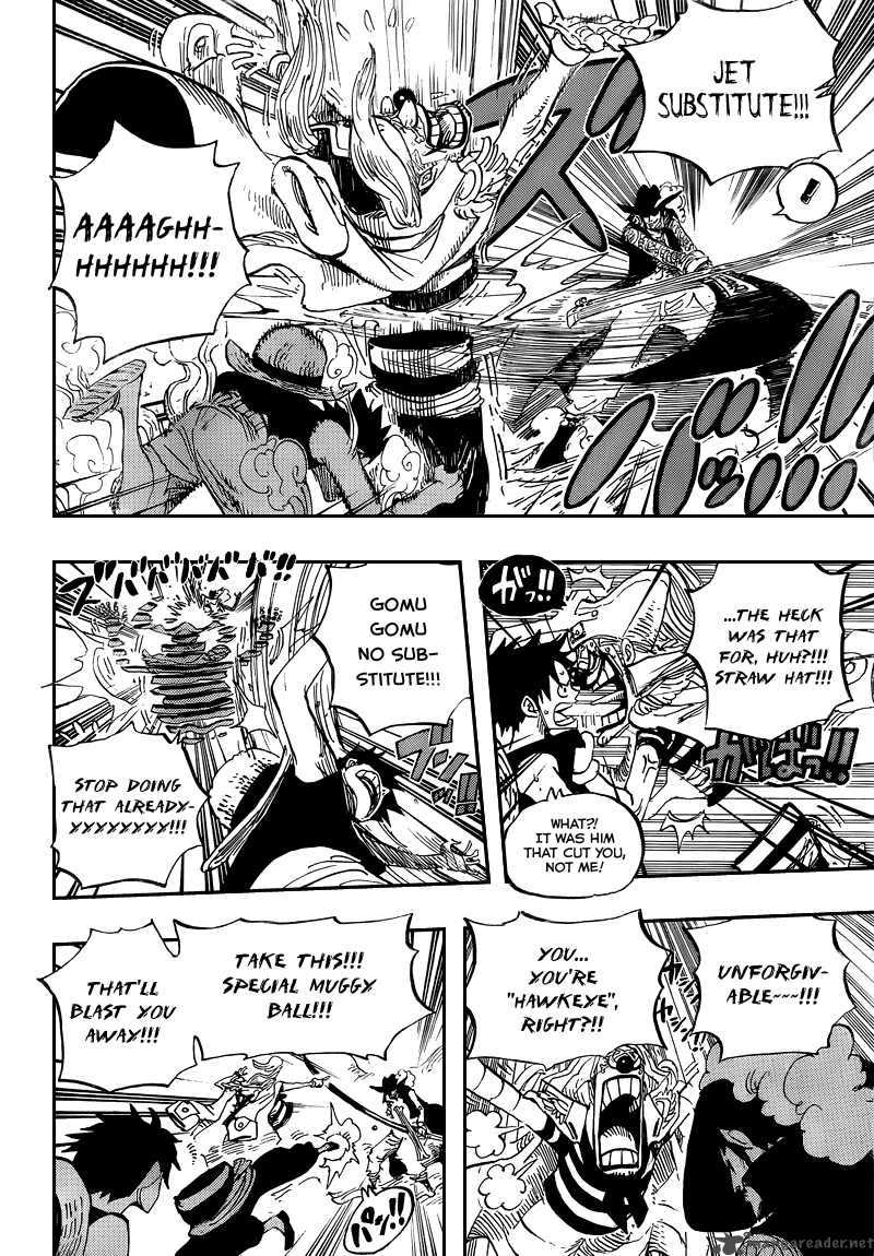 One Piece Chapter 561 page 10 - Chapter 561: Luffy vs. Mihawk