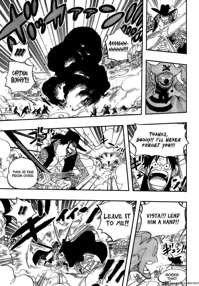 One Piece Chapter 561 page 11 - Chapter 561: Luffy vs. Mihawk