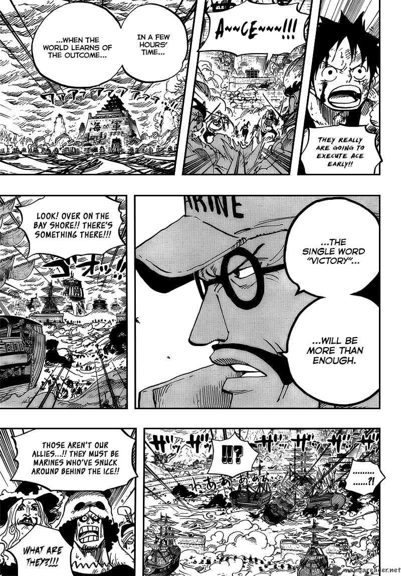 One Piece Chapter 561 page 15 - Chapter 561: Luffy vs. Mihawk