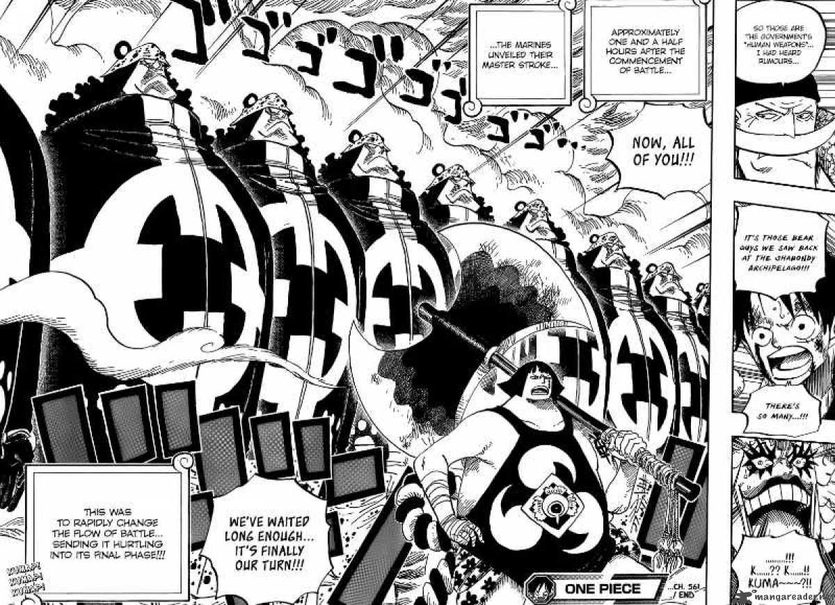 One Piece Chapter 561 page 16 - Chapter 561: Luffy vs. Mihawk