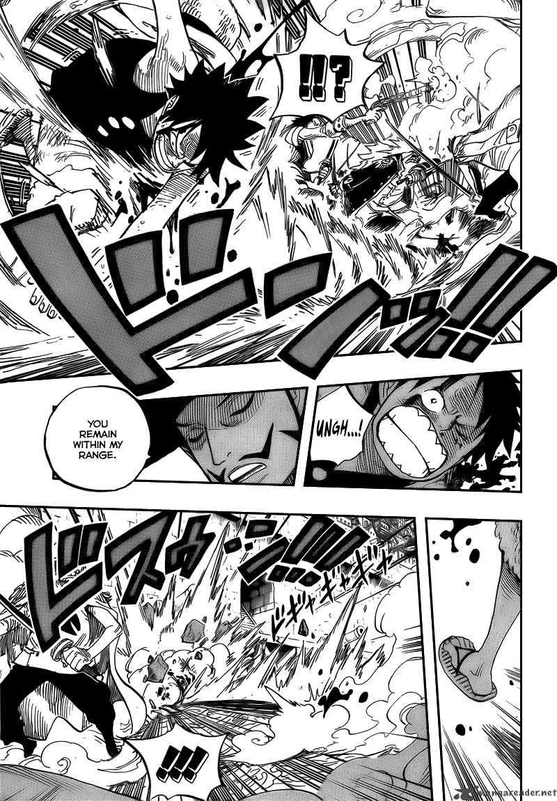 One Piece Chapter 561 page 4 - Chapter 561: Luffy vs. Mihawk