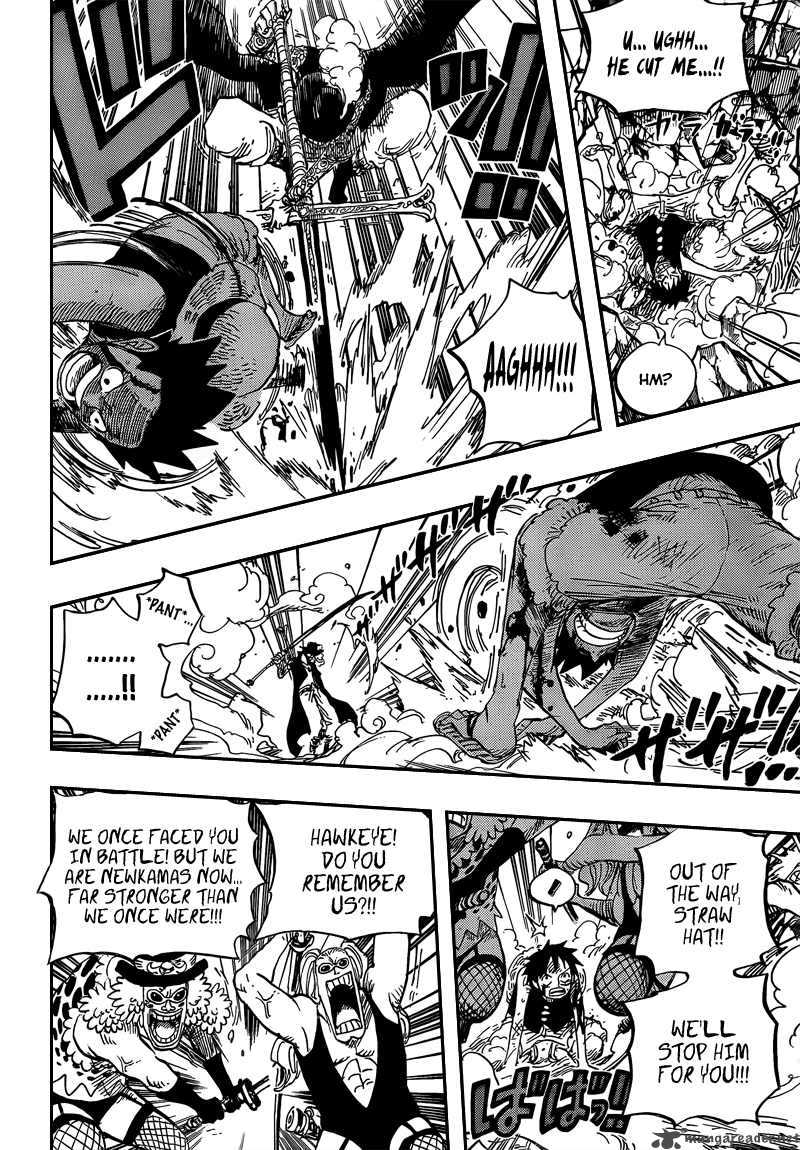 One Piece Chapter 561 page 5 - Chapter 561: Luffy vs. Mihawk