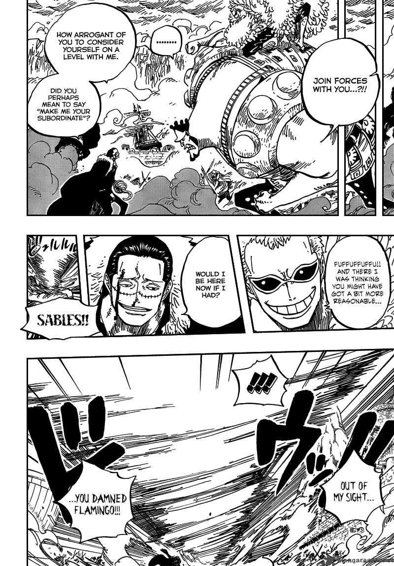 One Piece Chapter 561 page 8 - Chapter 561: Luffy vs. Mihawk