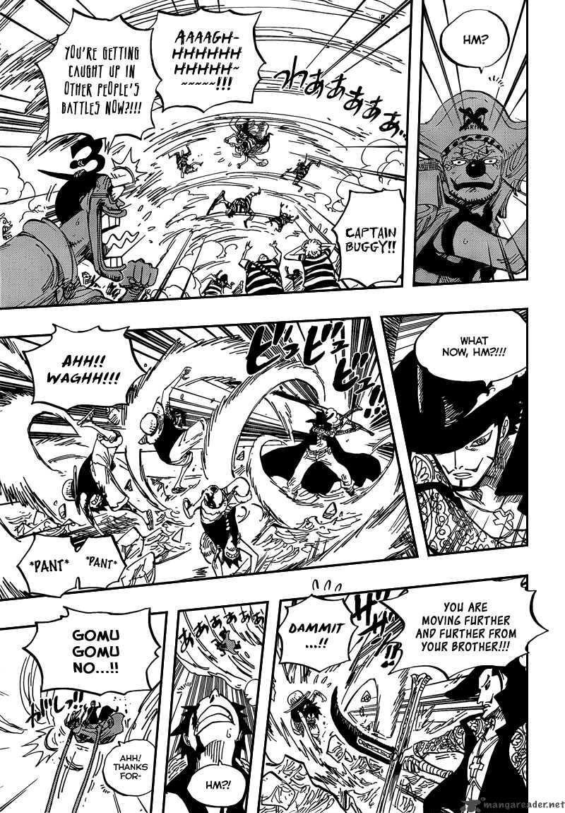 One Piece Chapter 561 page 9 - Chapter 561: Luffy vs. Mihawk