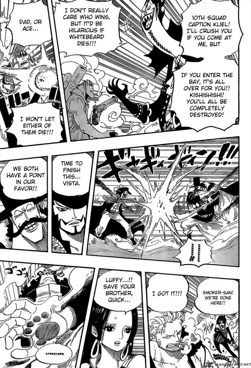 One Piece Chapter 562 page 10 - Chapter 562: Pirate Maelstrom Spider Squard