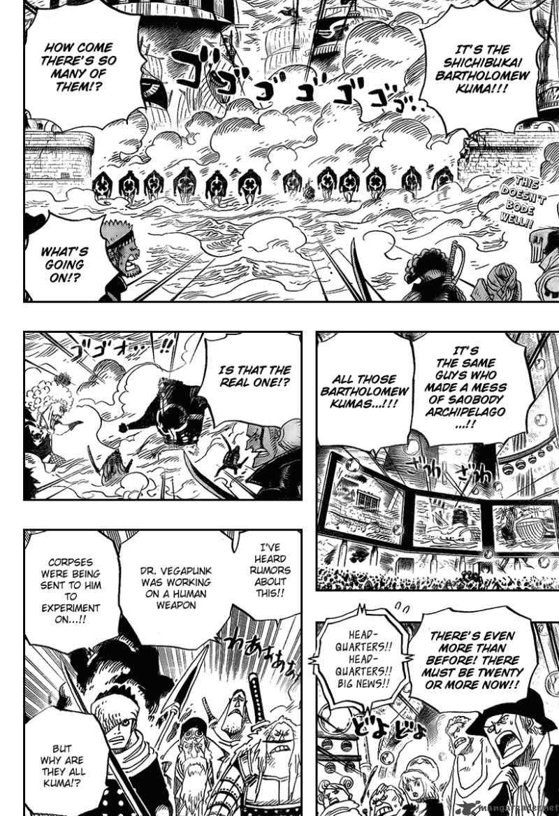 One Piece Chapter 562 page 2 - Chapter 562: Pirate Maelstrom Spider Squard