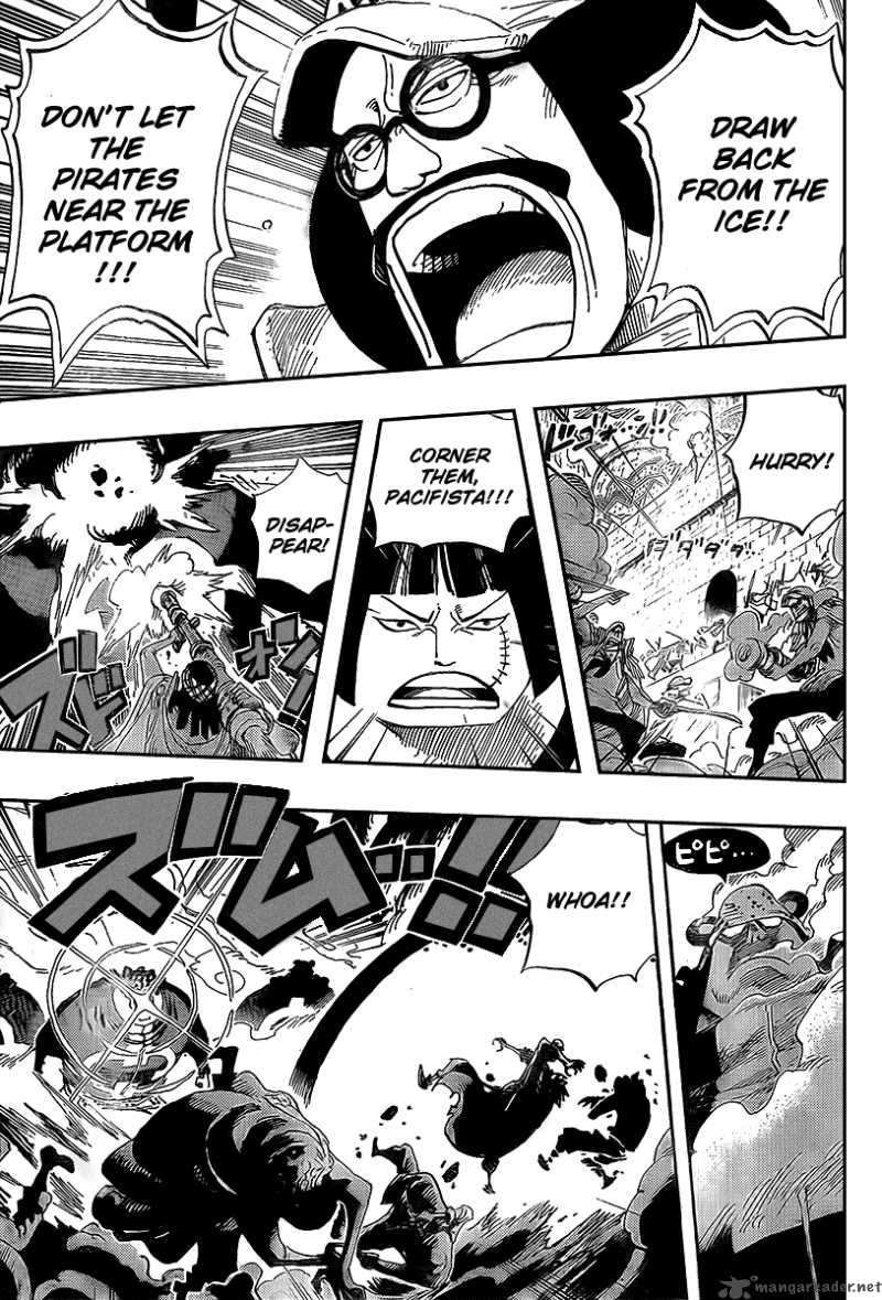 One Piece Chapter 562 page 6 - Chapter 562: Pirate Maelstrom Spider Squard