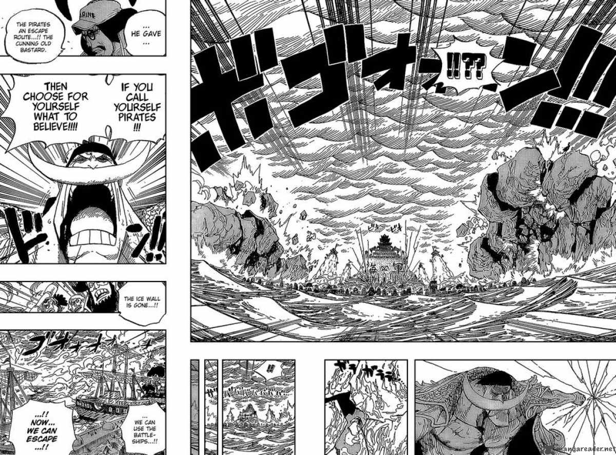One Piece Chapter 563 page 12 - Chapter 563: One Heart, One Man